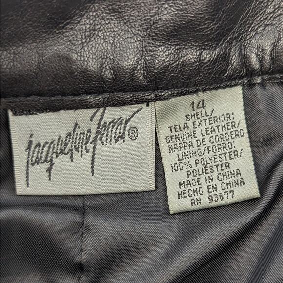 90's Deadstock Leather Pants - Picture 8 of 9